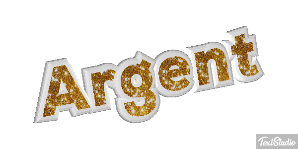 Argent Efeito do texto