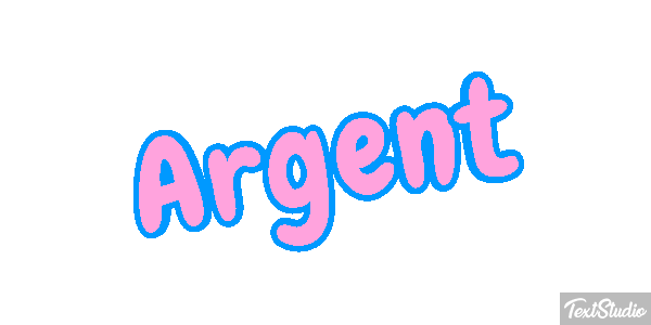 Argent Efeito do texto