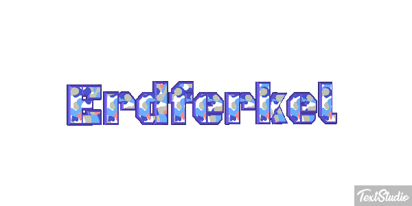 Erdferkel Texteffekt
