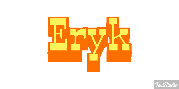 Eryk Efekt tekstowy