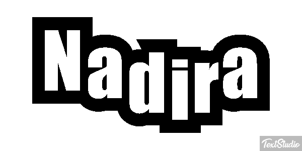 Nadira Effetto testo