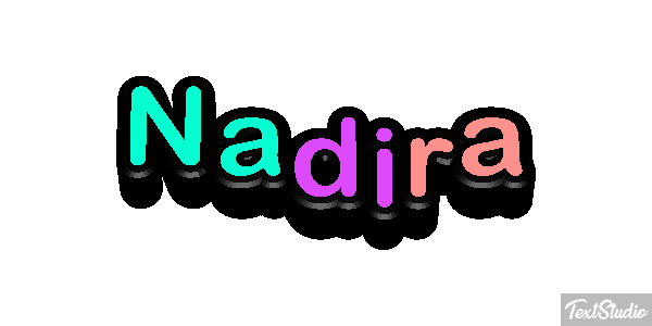 Nadira Effetto testo