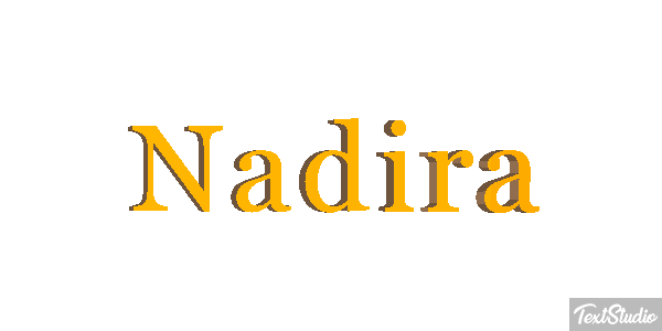 Nadira Effetto testo