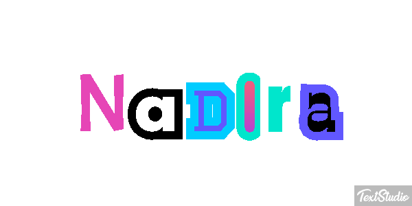 Nadira Effetto testo