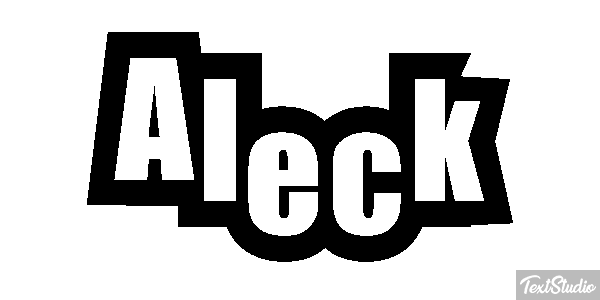 Aleck Text effect