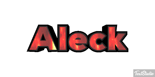 Aleck Text effect