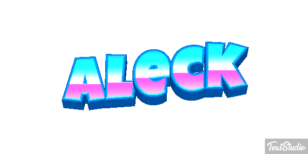 Aleck Text effect