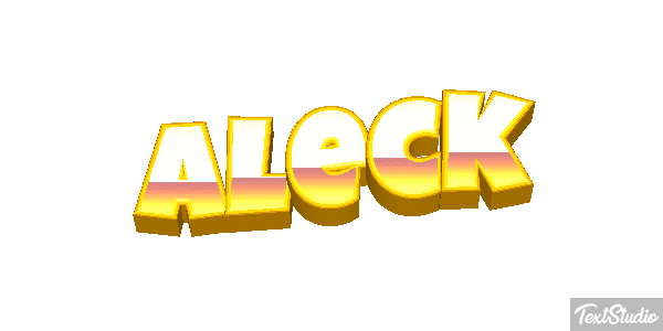 Aleck Text effect