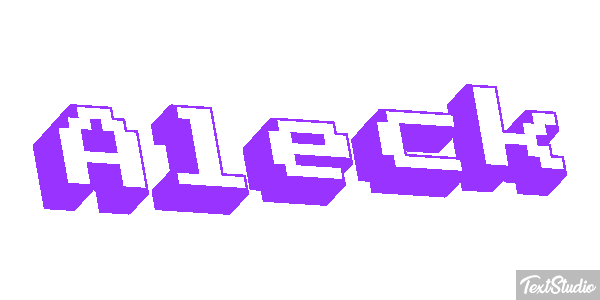 Aleck Text effect