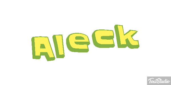 Aleck Text effect