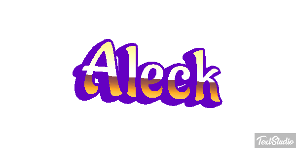 Aleck Text effect