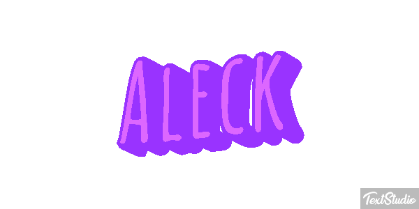 Aleck Text effect