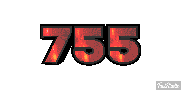 755 Текстовый эффект