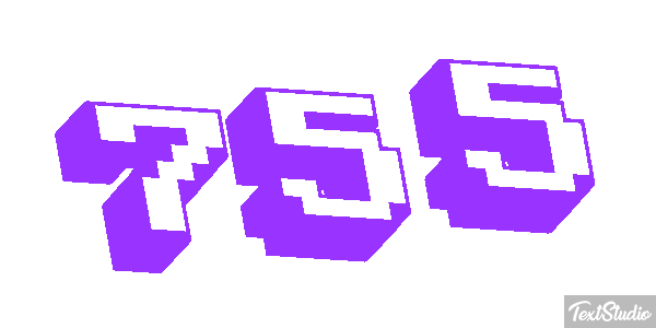 755 Текстовый эффект