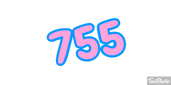 755 Текстовый эффект