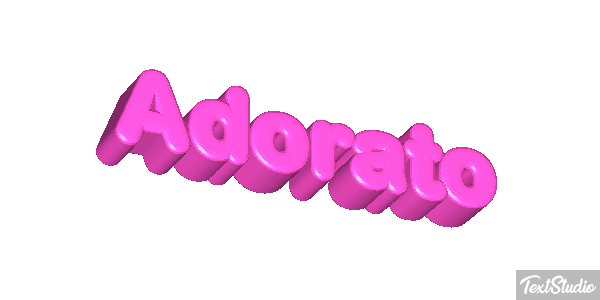 Adorato Effetto testo
