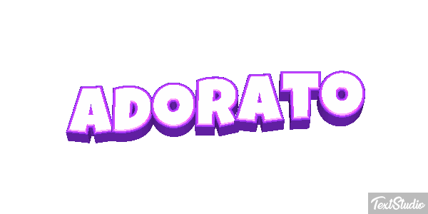 Adorato Effetto testo