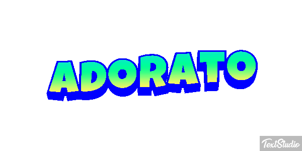 Adorato Effetto testo