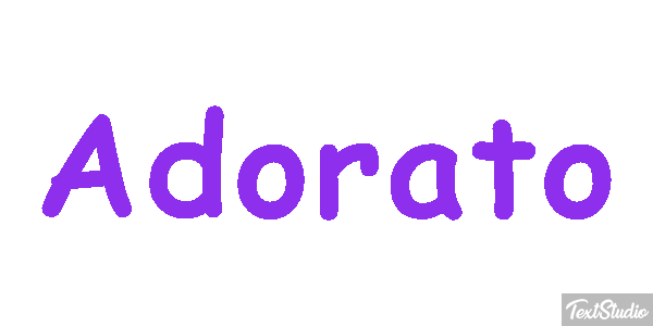 Adorato Effetto testo