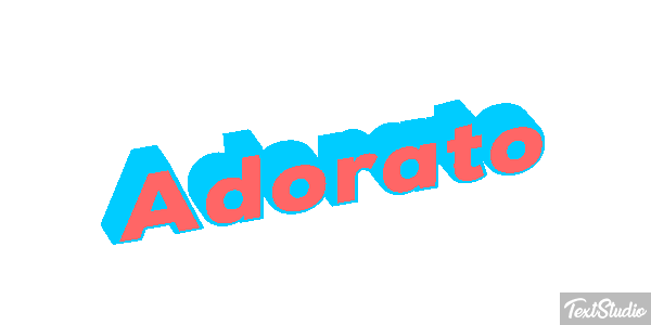 Adorato Effetto testo