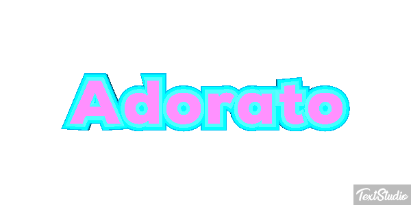 Adorato Effetto testo