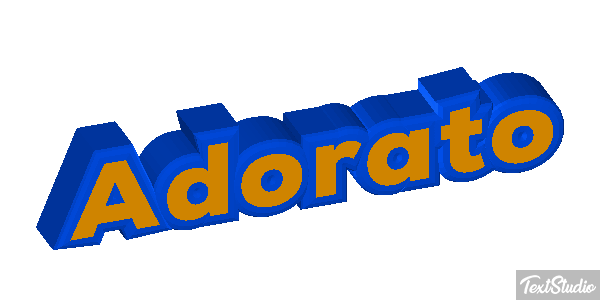 Adorato Effetto testo