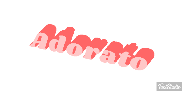 Adorato Effetto testo