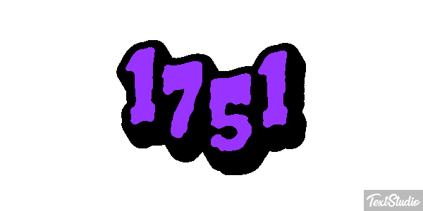 1751 Text effect