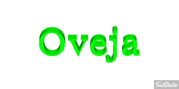 Oveja Efekt tekstowy