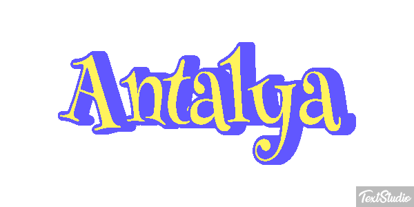 Antalya Effet de texte