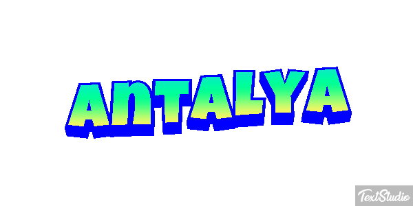 Antalya Effet de texte