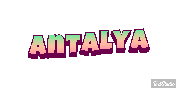 Antalya Effet de texte
