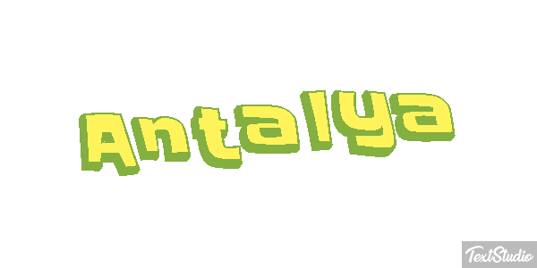 Antalya Effet de texte