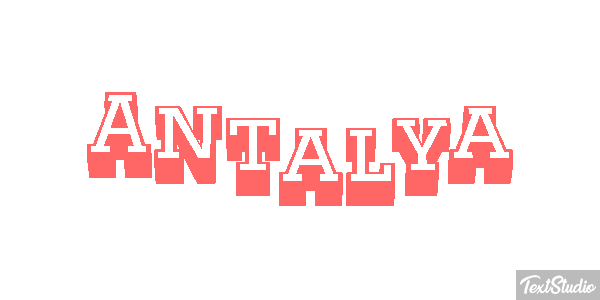 Antalya Effet de texte