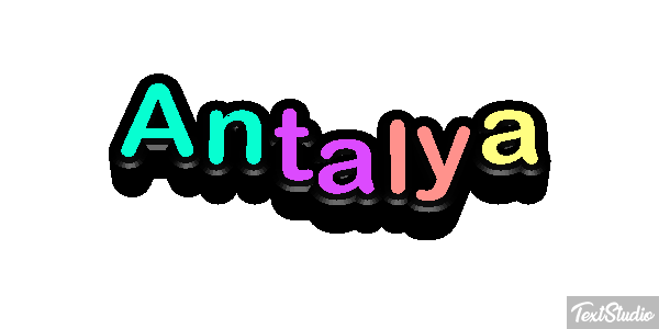 Antalya Effet de texte