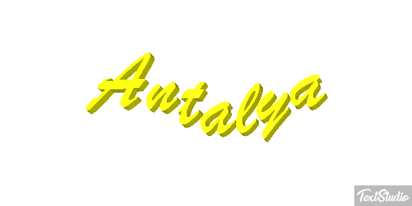Antalya Effet de texte