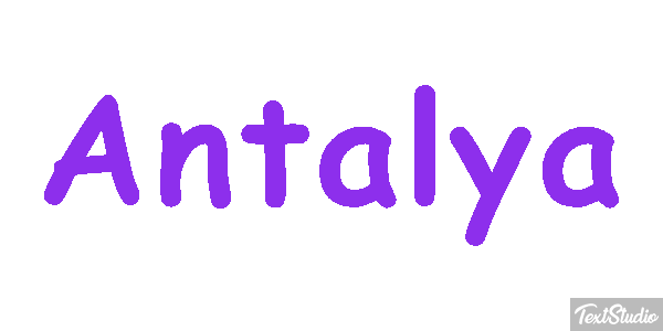 Antalya Effet de texte