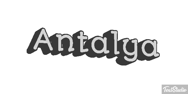 Antalya Effet de texte