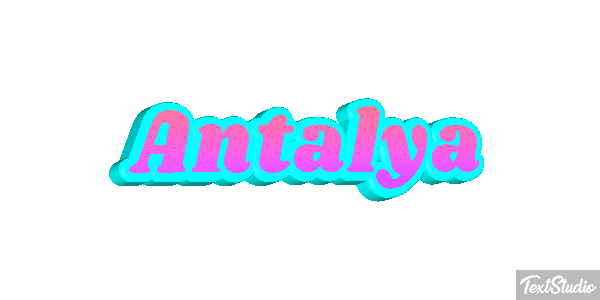 Antalya Effet de texte