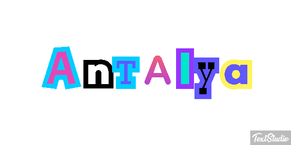 Antalya Effet de texte
