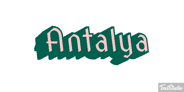 Antalya Effet de texte