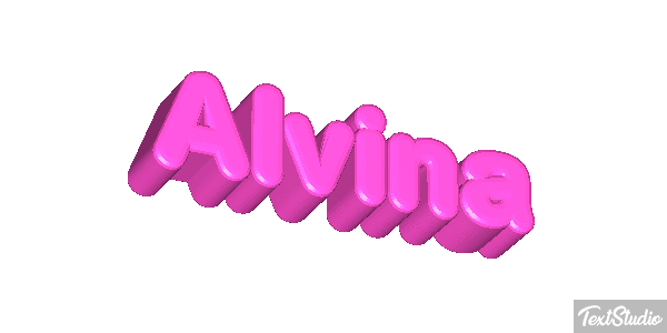 Alvina Text effect