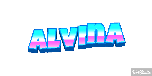 Alvina Text effect