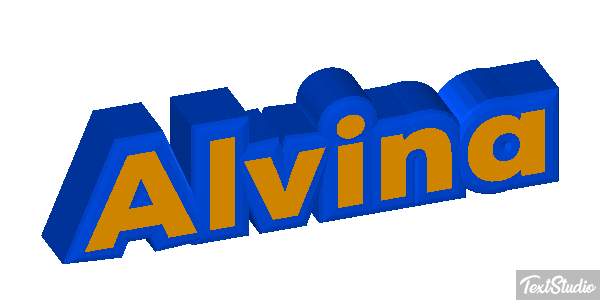 Alvina Text effect