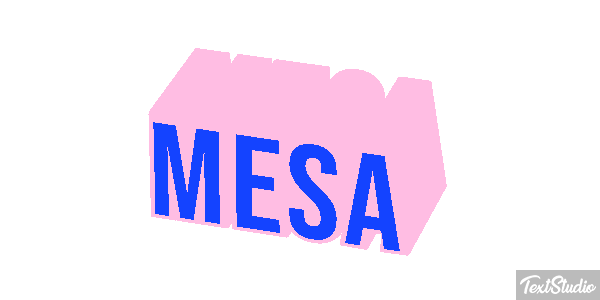 Mesa Efekt tekstowy