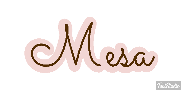 Mesa Efekt tekstowy