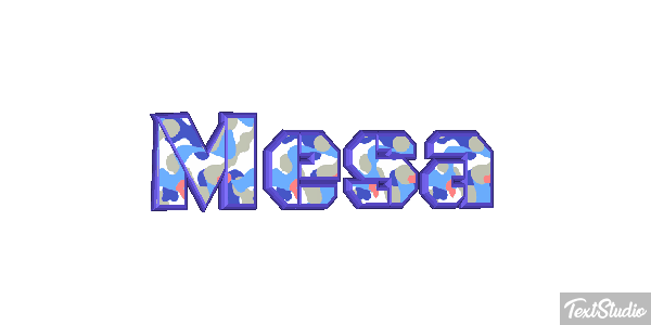 Mesa Efekt tekstowy
