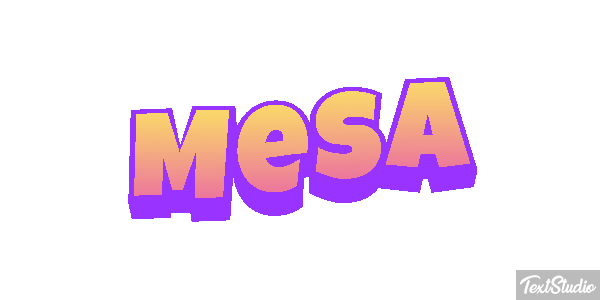 Mesa Efekt tekstowy