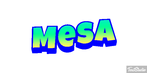 Mesa Efekt tekstowy