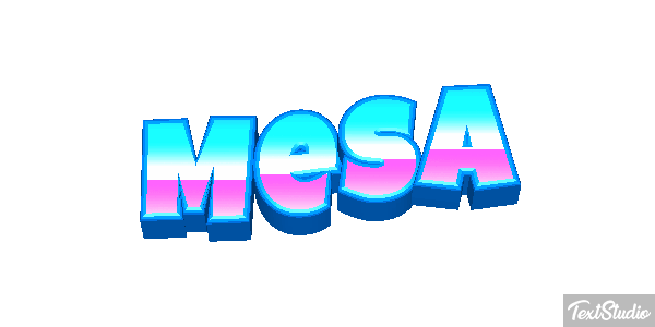 Mesa Efekt tekstowy